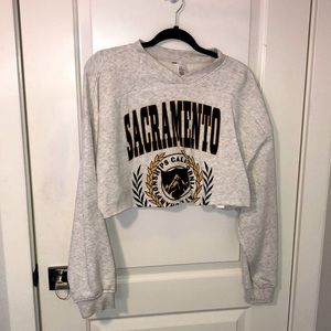 Cropped Crew Sweater Sacramento